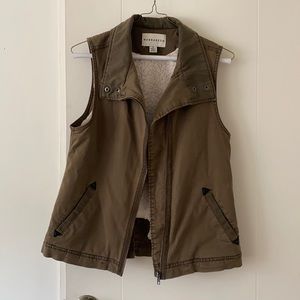 Anthropologie Shearling Vest